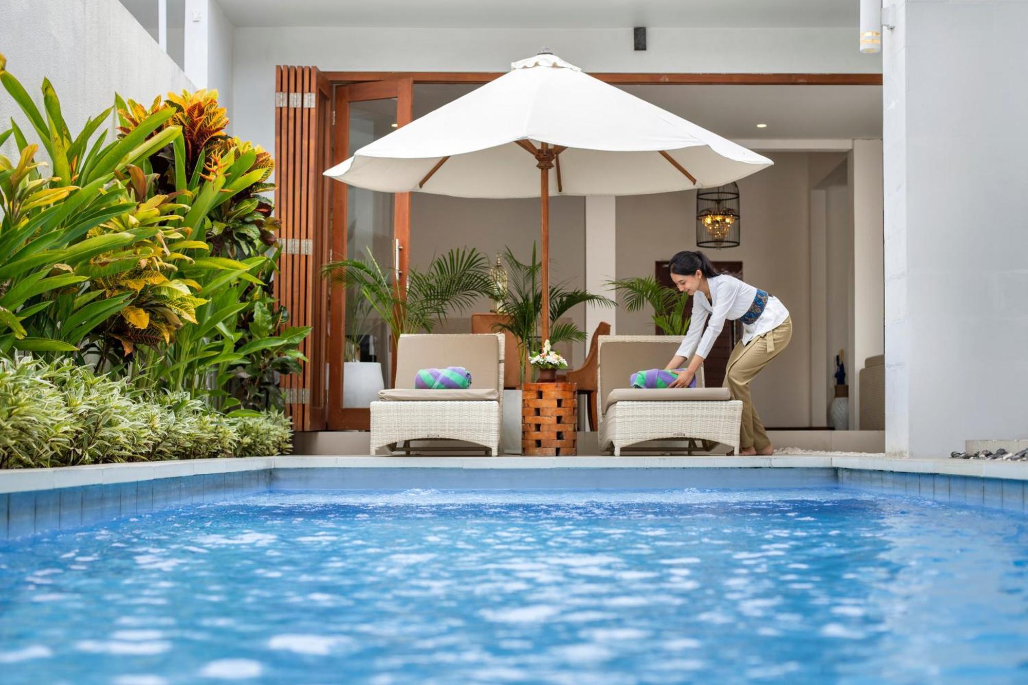 Villa The Luxury Collection, Monaco Blu Seminyak Exterior foto